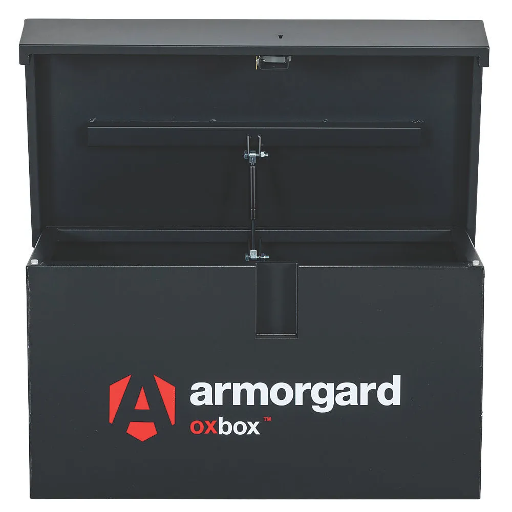 Armorgard OX1 OxBox Heavy-Duty Steel Van Box 885mm x 470mm x 450mm Secure Tool Storage Solution