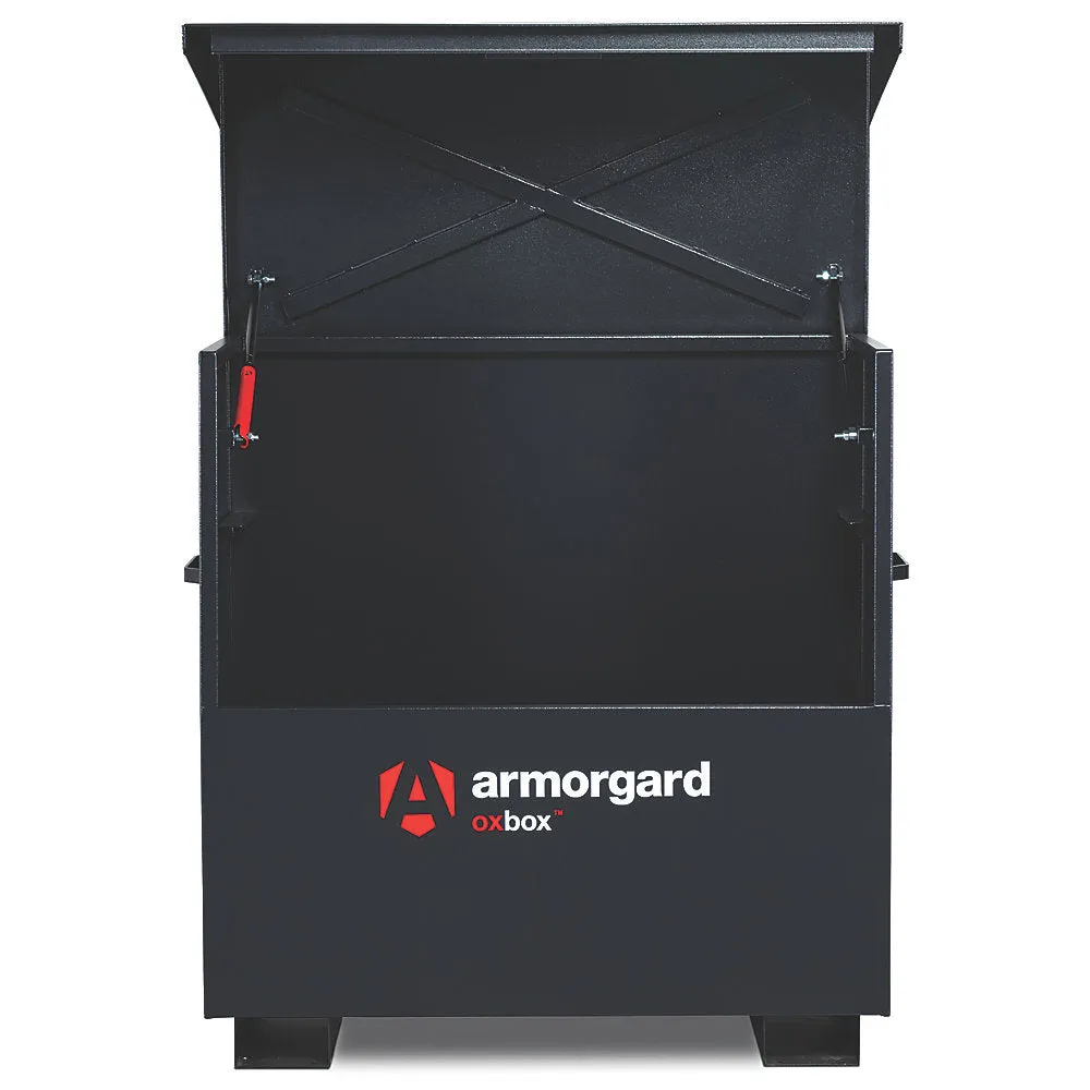 Armorgard OX4 Heavy-Duty Steel Site Chest 1220mm x 600mm x 1185mm OxBox Storage Solution for Tools