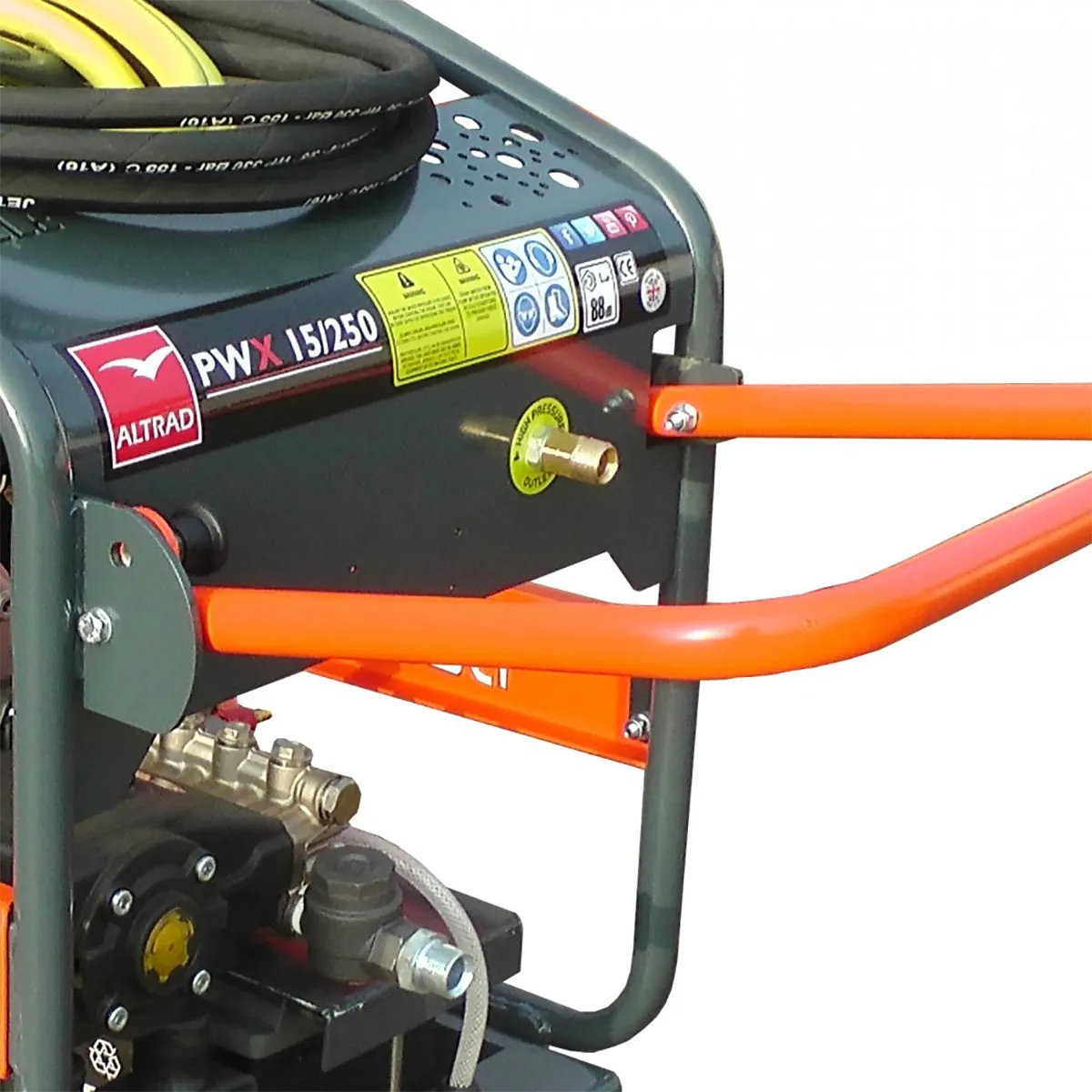 Belle P081801S PWX 08/180 Honda Petrol Pressure Washer Powerful. Reliable Cleaning Tool