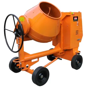 Belle PM46 Premier 175XT Electric Site Mixer 230V/50Hz Heavy-Duty Cement Mixer for Projects