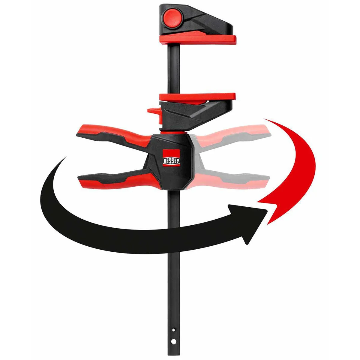 Bessey 600mm One-Handed Clamp With Rotating Handle EZ360-60 Pack of 2