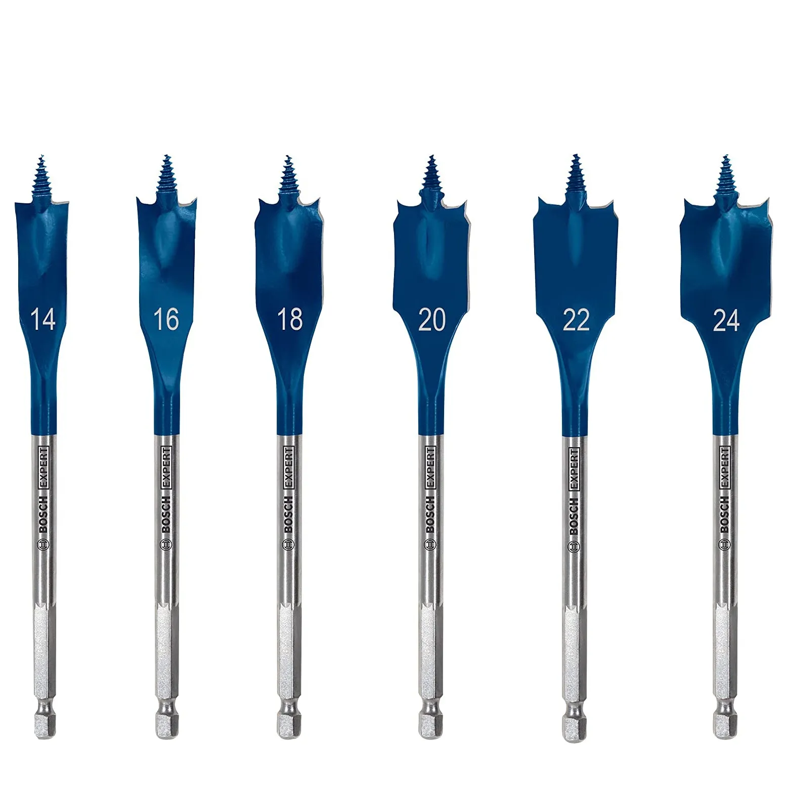 Bosch Expert Self Cut Speed Spade Drill Bit Set Of 6 Piece - 2608900332