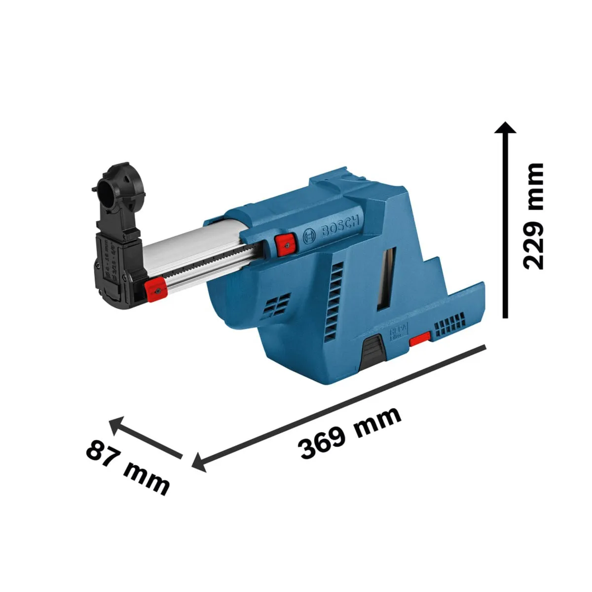 Bosch GDE 18V-16 Professional Dust Extractor Powerful & Efficient Dust Management Solution 0600A0051M