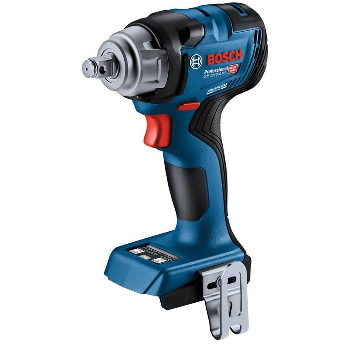 Bosch GDS 18V-330 HC Professional 1/2in Impact Wrench for Heavy-Duty Performance Body Only 06019L5000