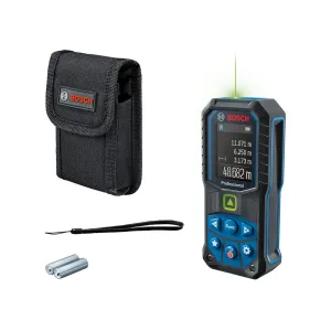 Bosch GLM 50-25 G Professional Laser Measure with Green Laser. IP65. Customizable Functions 0601072V00