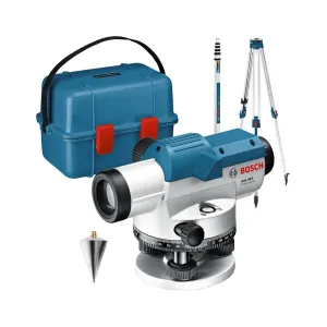 Bosch GOL 26 D Professional Optical Level Set for Accurate Alignment 0601068002