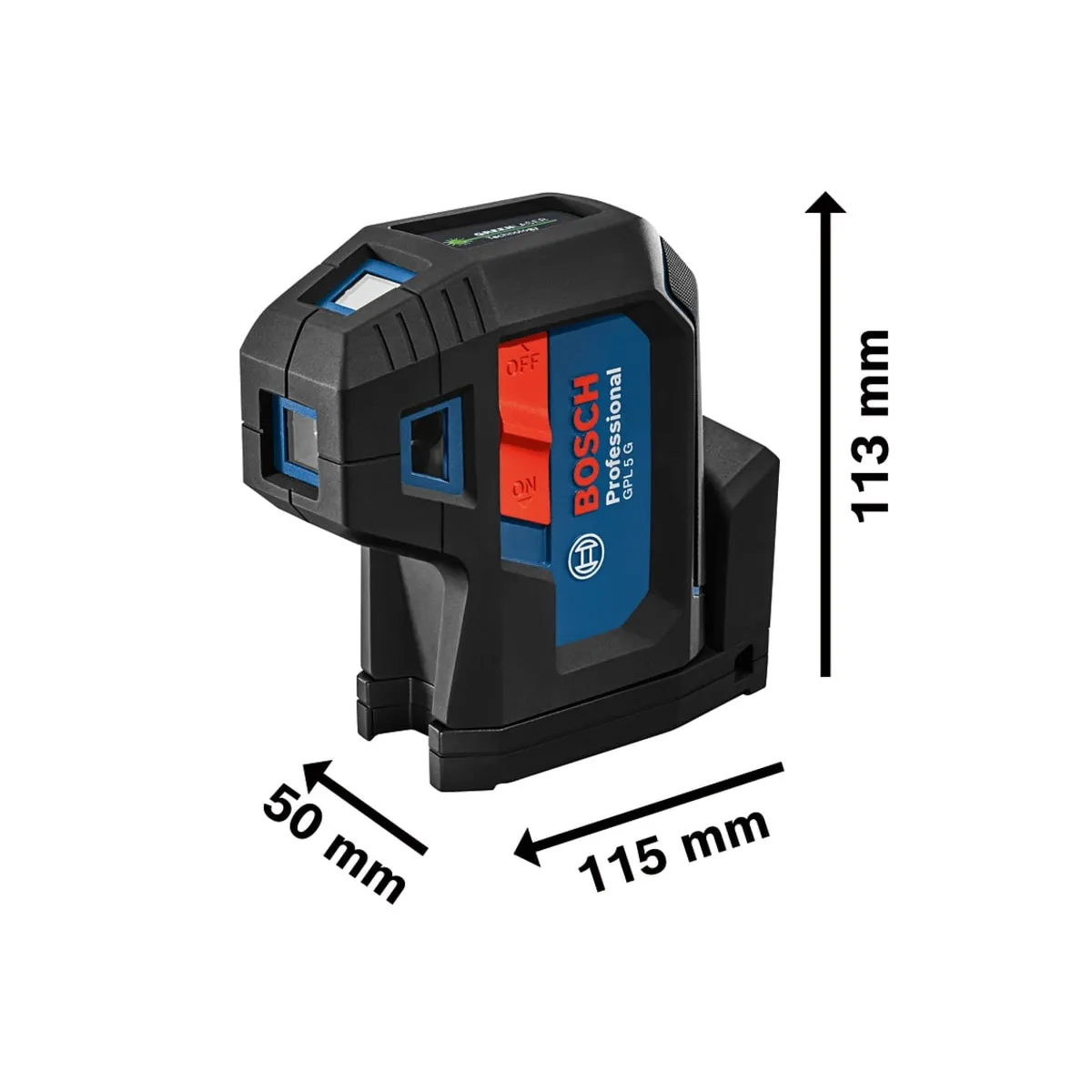 Bosch GPL 5 G Reliable & Professional Point Laser for Accurate Alignment in Any Project 0601066P00