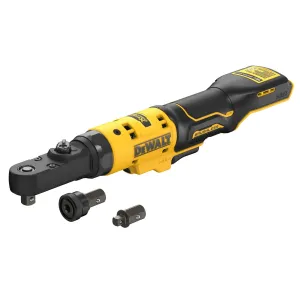 Dewalt DCF500N 12V XR 1/4in & 3/8in Sealed Head Ratchet Body Only Powerful & Durable for Automotive
