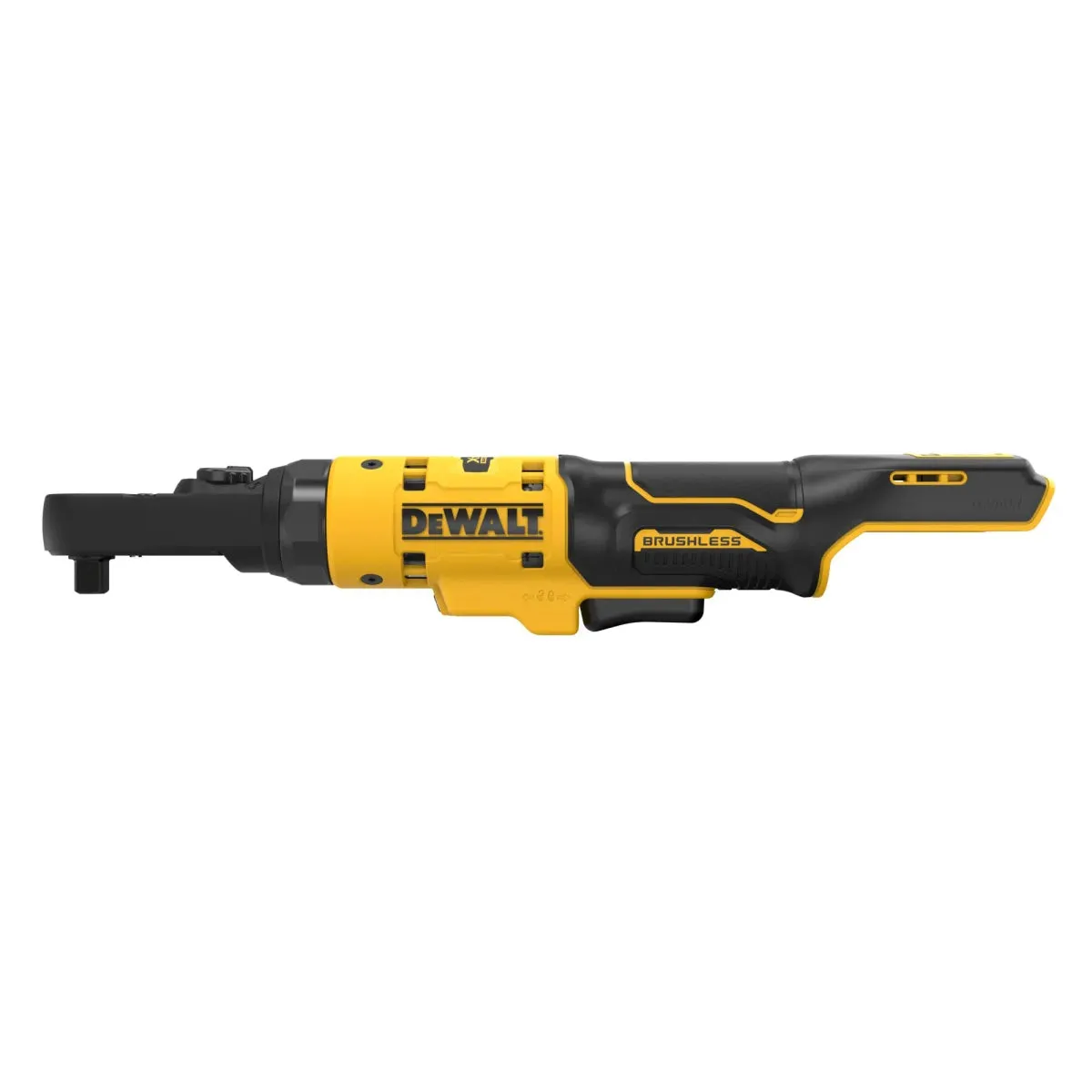 Dewalt DCF500N 12V XR 1/4in & 3/8in Sealed Head Ratchet Body Only Powerful & Durable for Automotive