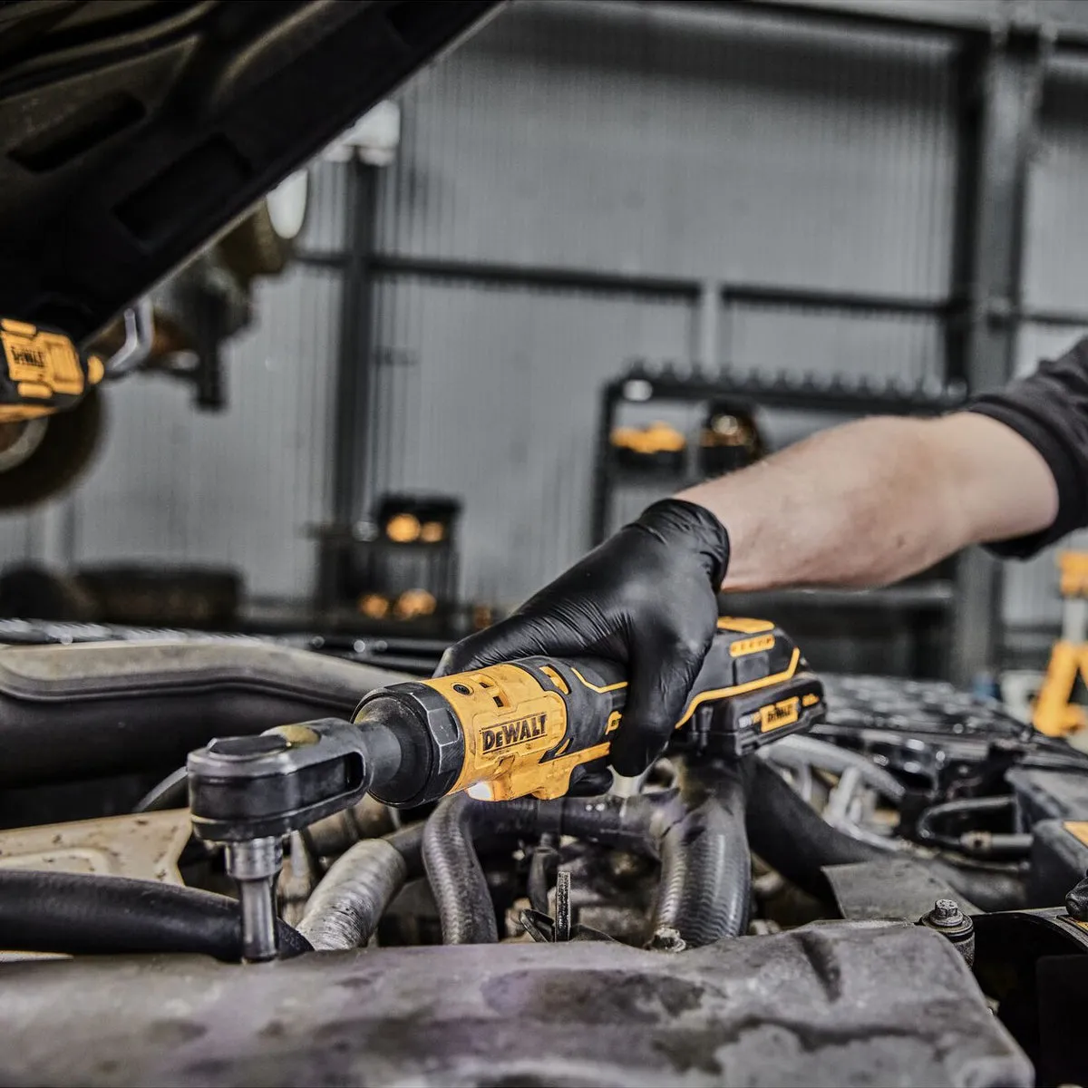 DeWalt DCF513N-XJ 18V XR Brushless 3/8 Open Head Ratchet Body Only