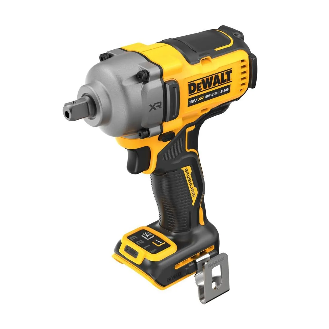 Dewalt DCF892N 18V Brushless 1/2 Compact High Torque Wrench with 1 x 5.0Ah Battery Charger & Bag