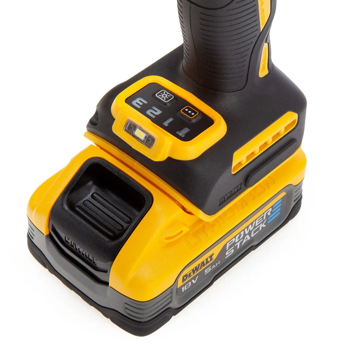 DeWalt DCF900H2T-GB 18V XR Brushless 1/2 Impact Wrench with 2 x 5.0Ah Batteries & Charger