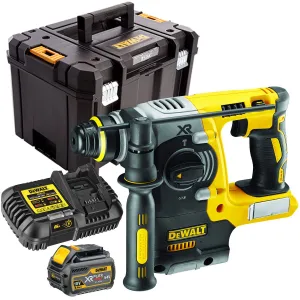 Dewalt DCH273T1 18V Brushless SDS  Hammer Drill with 1 x 6.0Ah Battery & Charger in Case