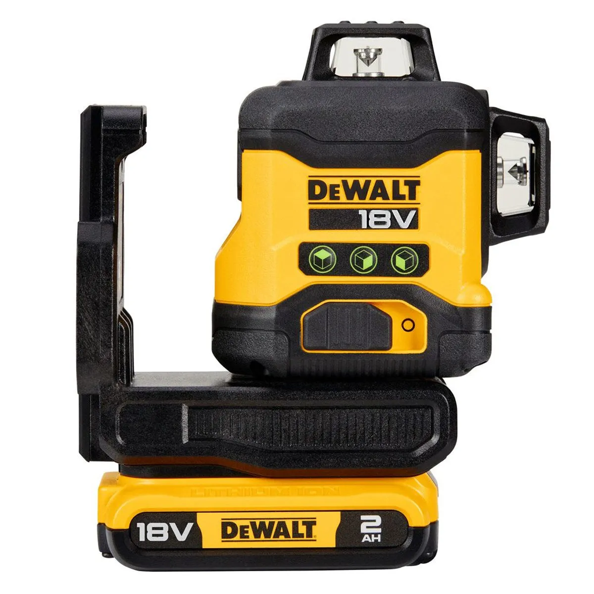 Dewalt DCLE34031D1 18V Compact 3 x 360 Green Laser with 1 x 2.0Ah Battery. Charger & Case