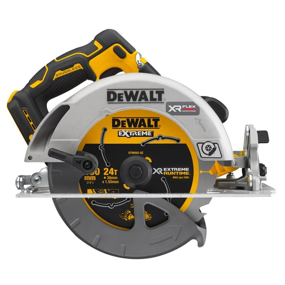 Dewalt DCS573NT 18V XR 190mm FlexVolt Brushless Circular Saw Body Only