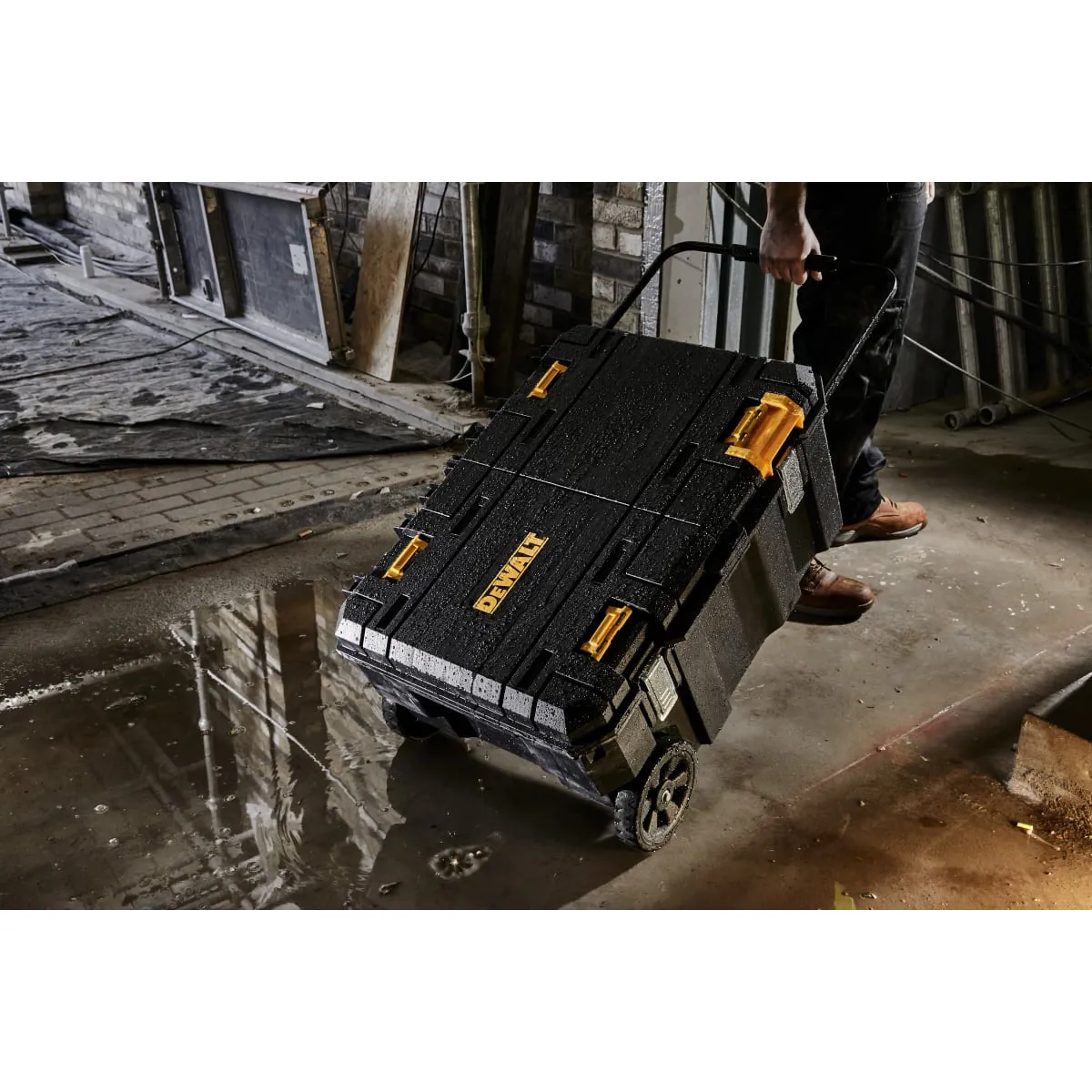 Dewalt DEW178711 TSTAK IP54 Job Chest Durable. Waterproof Storage for Tools & Equipment