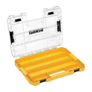 Dewalt DT70804-QZ Large Tough Case Organiser with Small Bulk Storage Case. Dividers. Screwdriver Bit Bars (Empty)