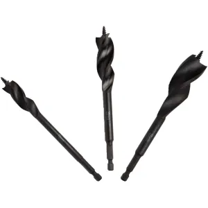 DeWalt DT90237-QZ Extreme Tri Flute Spade Bit 25mm. 20mm & 16mm Pack of 3
