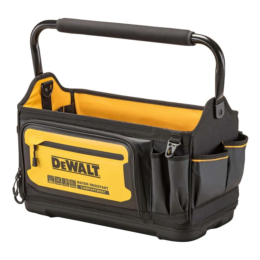 Dewalt DWST60106-1 Pro 20 Tote Tool Bag Storage 36 Pockets Water Resistant