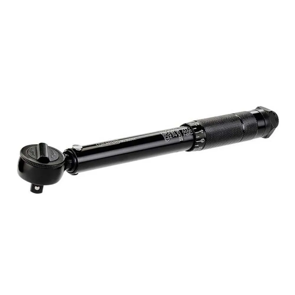Draper 3/8 Square Drive Black Torque Wrench 10Nm-80Nm - 64534
