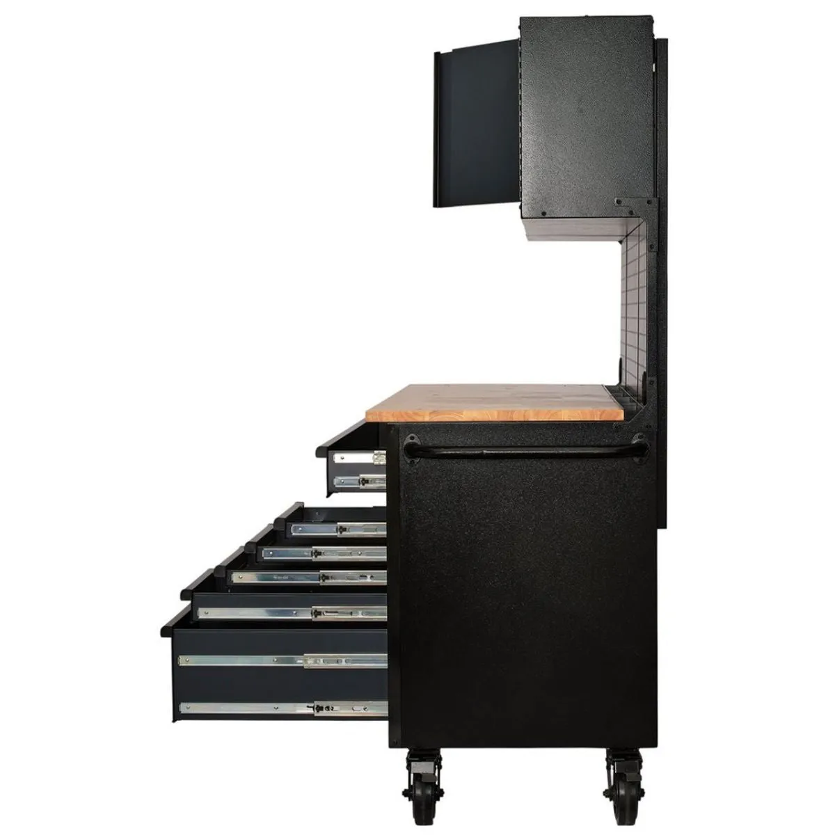 Draper B100-56WSG BUNKER 56 Roller Workstation with Workbench 10 Drawer Grey 08242