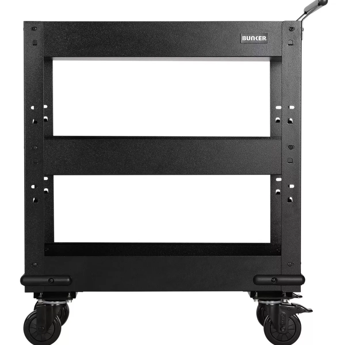 Draper B400-3TCR/SS BUNKER 714mm Modular 3 Tier Trolley with Pull Handle & Stainless Steel Worktop 11585