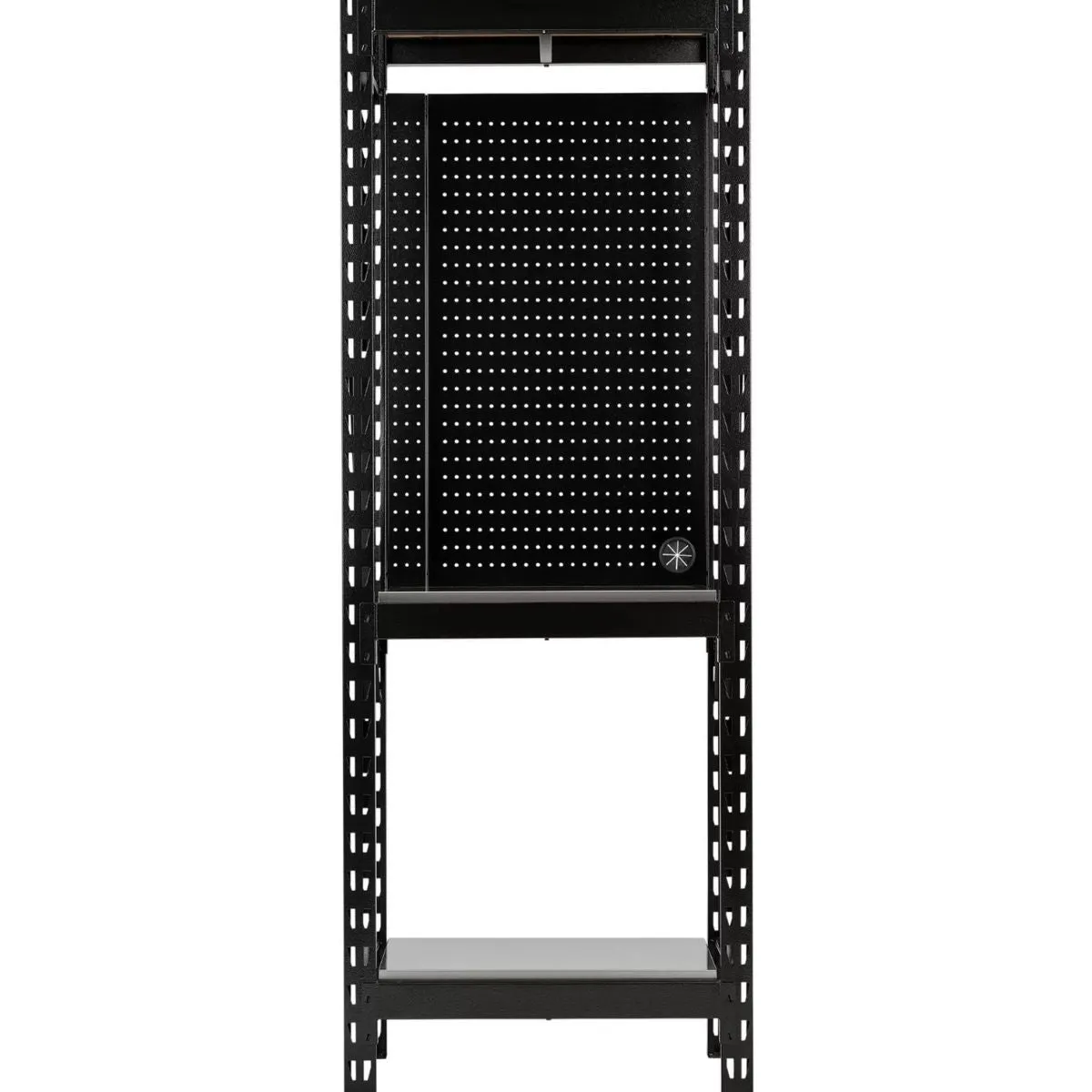 Draper MS400-27S-17PCS Bunker Modular 3 Tier Racking with Stainless Steel Shelving & Pegboards 750mm 27971