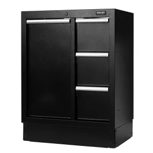 Draper MS400-PTBC BUNKER Modular Power Tool Base Cabinet 4 Drawer 680mm 18843