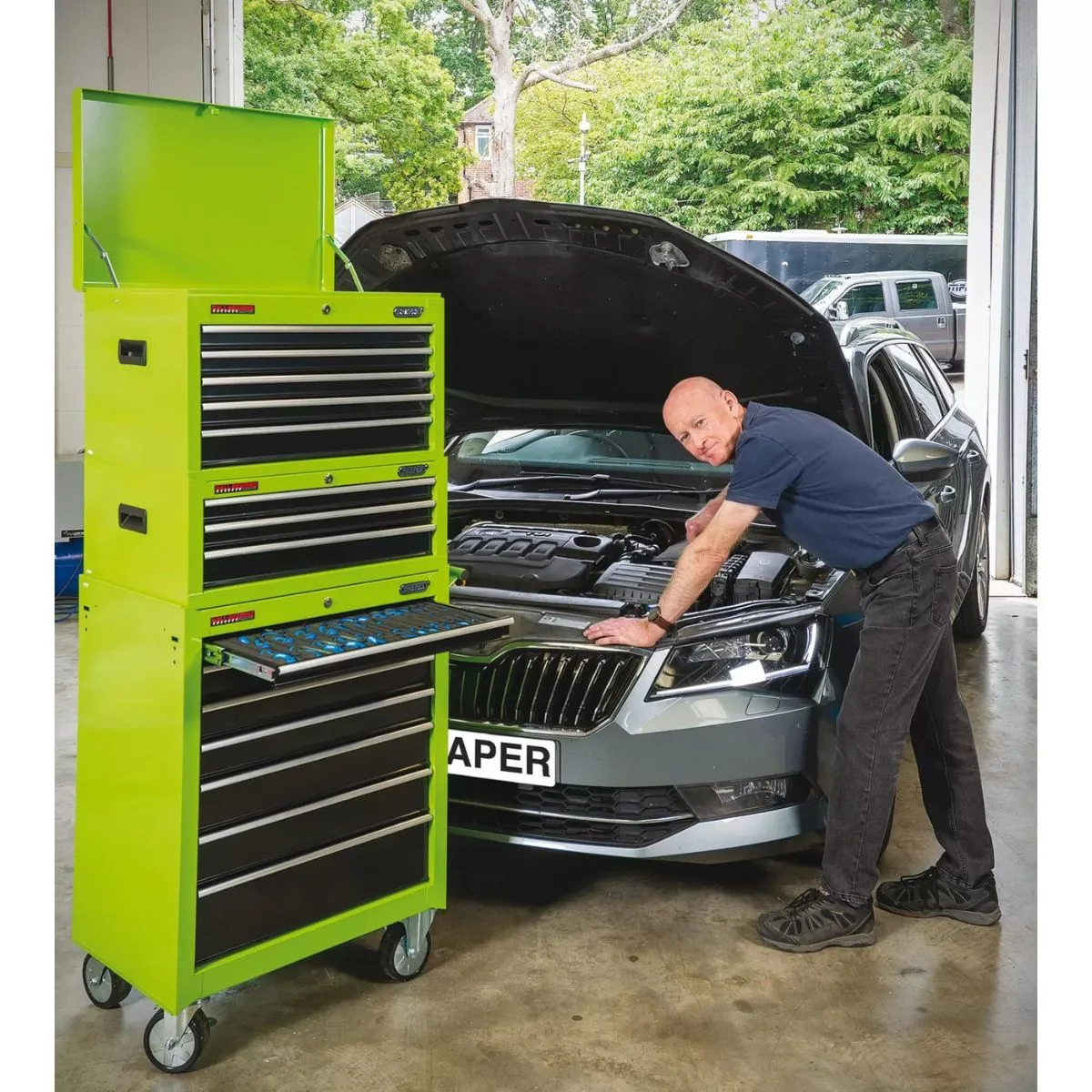 Draper TC5D/G Tool Chest 5 Drawer 26Green 35739