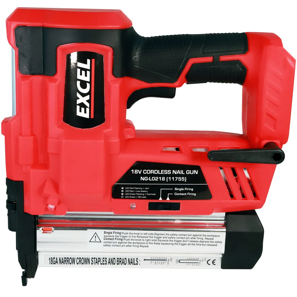Excel 18V 11 Piece Power Tool Kit with 3 x 4.0Ah Battery & Charger EXL8991