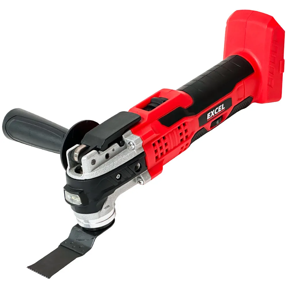 Excel 18V 8 Piece Power Tool Kit with 3 x 2.0Ah Battery & Charger EXL17664