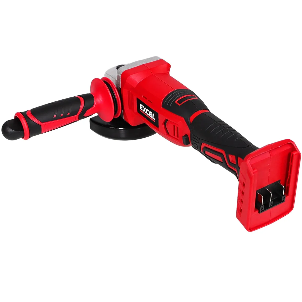 Excel 18V Cordless Angle Grinder 115mm with 1 x 2.0Ah Battery & Charger