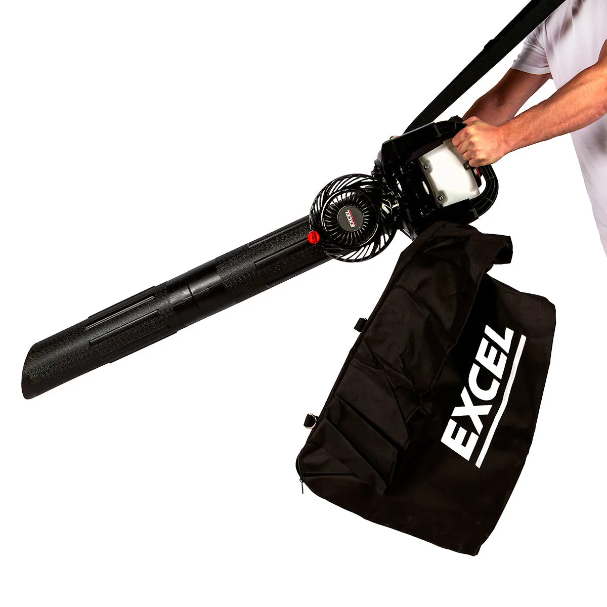 Excel 25cc Petrol Leaf Blower. Vacuum and Mulching 3-in-1 Multi Garden Tool