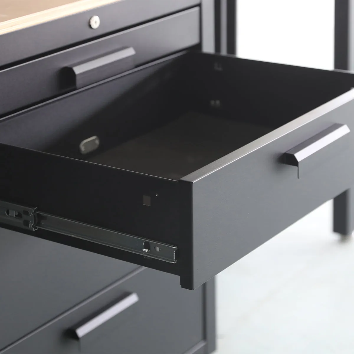 Excel 8-Drawer Garage Storage System Wall Shelving & Side Cabinet Heavy-Duty