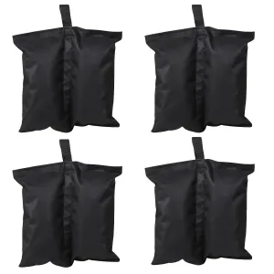 Excel Garden Gazebo Sand Bag Pack of 4 for Canopy. Tent. Umbrella & Trampolines