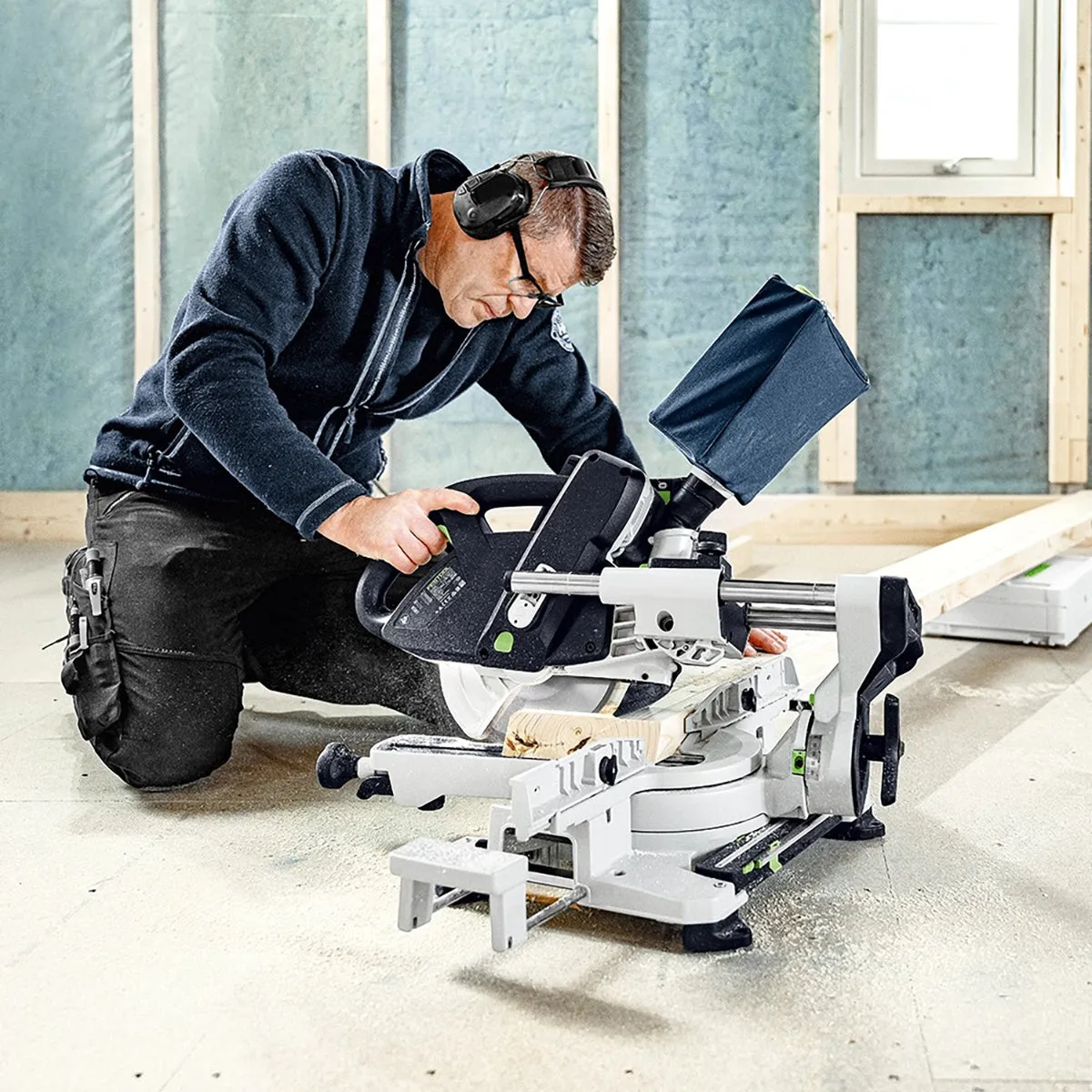 Festool KAPEX KSC 60 EB-Basic 36V Brushless 216mm Sliding Compound Mitre Saw - 577775
