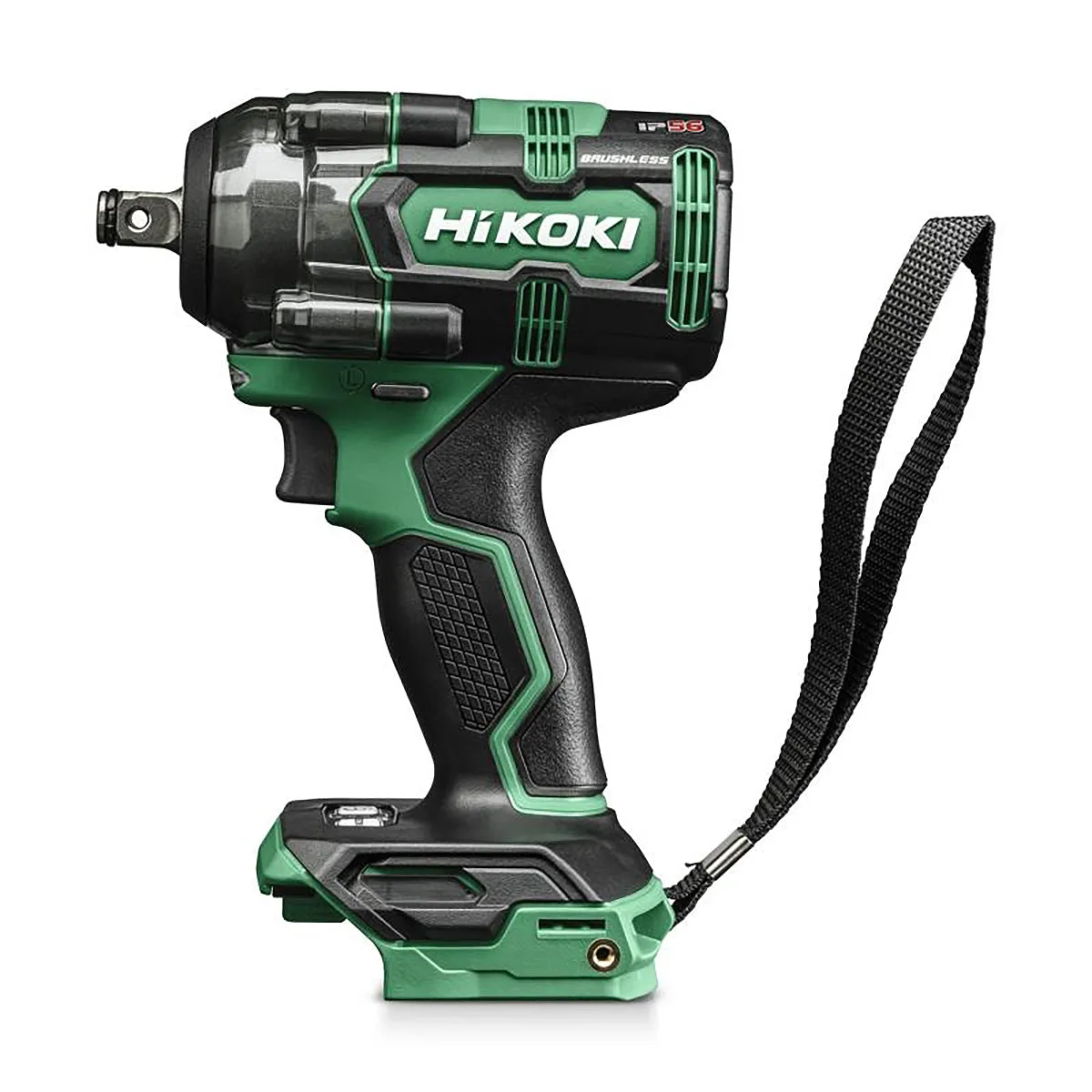 Hikoki WR18DHW2Z 18V Brushless 1/2 Impact Wrench with 1 x 2.5Ah/5.0Ah Battery Charger & Case
