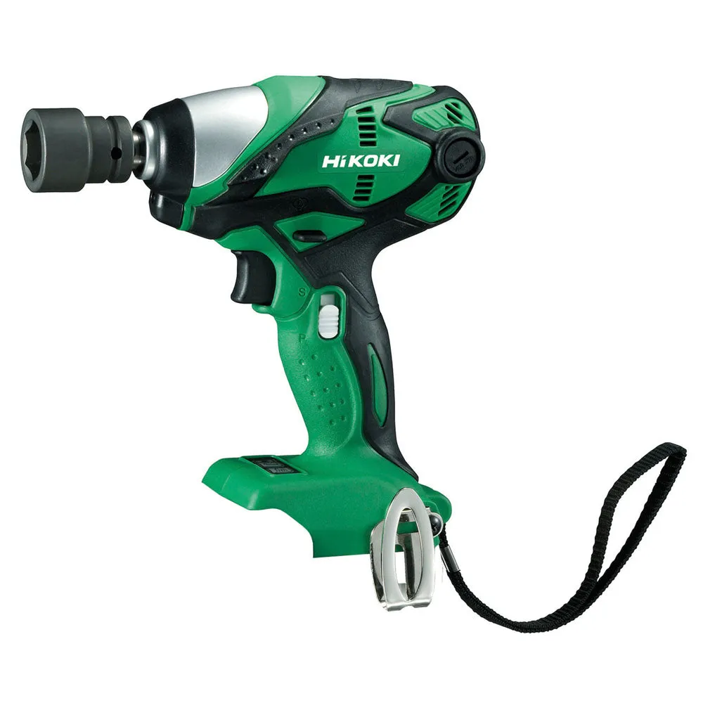 Hikoki WR18DSDLW4Z 18V Li-ion Cordless 1/2 Impact Wrench with 1 x 2.5Ah/5.0Ah Battery Charger & Bag