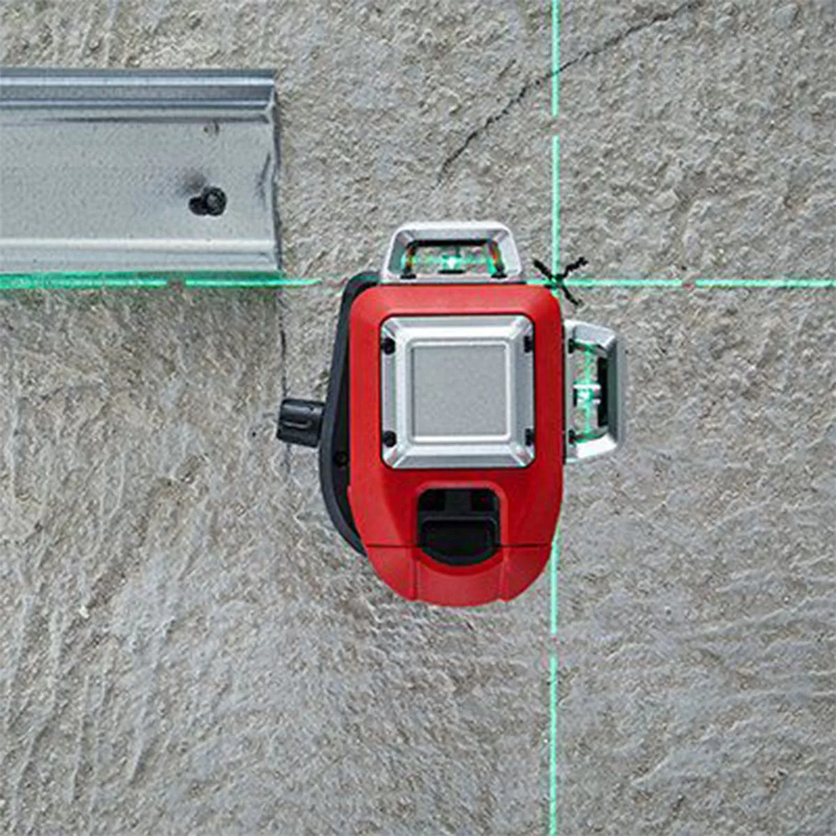 Leica Lino LGS-L6G Self-Levelling Green Multi-Line Laser With Battery. Charger & Case