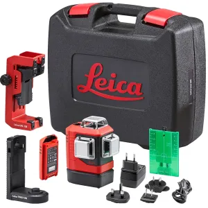 Leica Lino LGS-L6G Self-Levelling Green Multi-Line Laser With Battery. Charger & Case