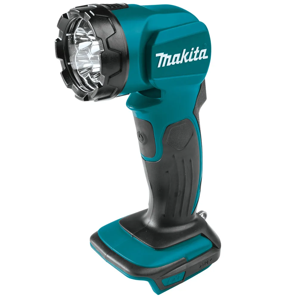 Makita 18V 6 Piece Combo Kit with 2 x 5.0Ah Battery Charger & Accessories Set T4TKIT-17234