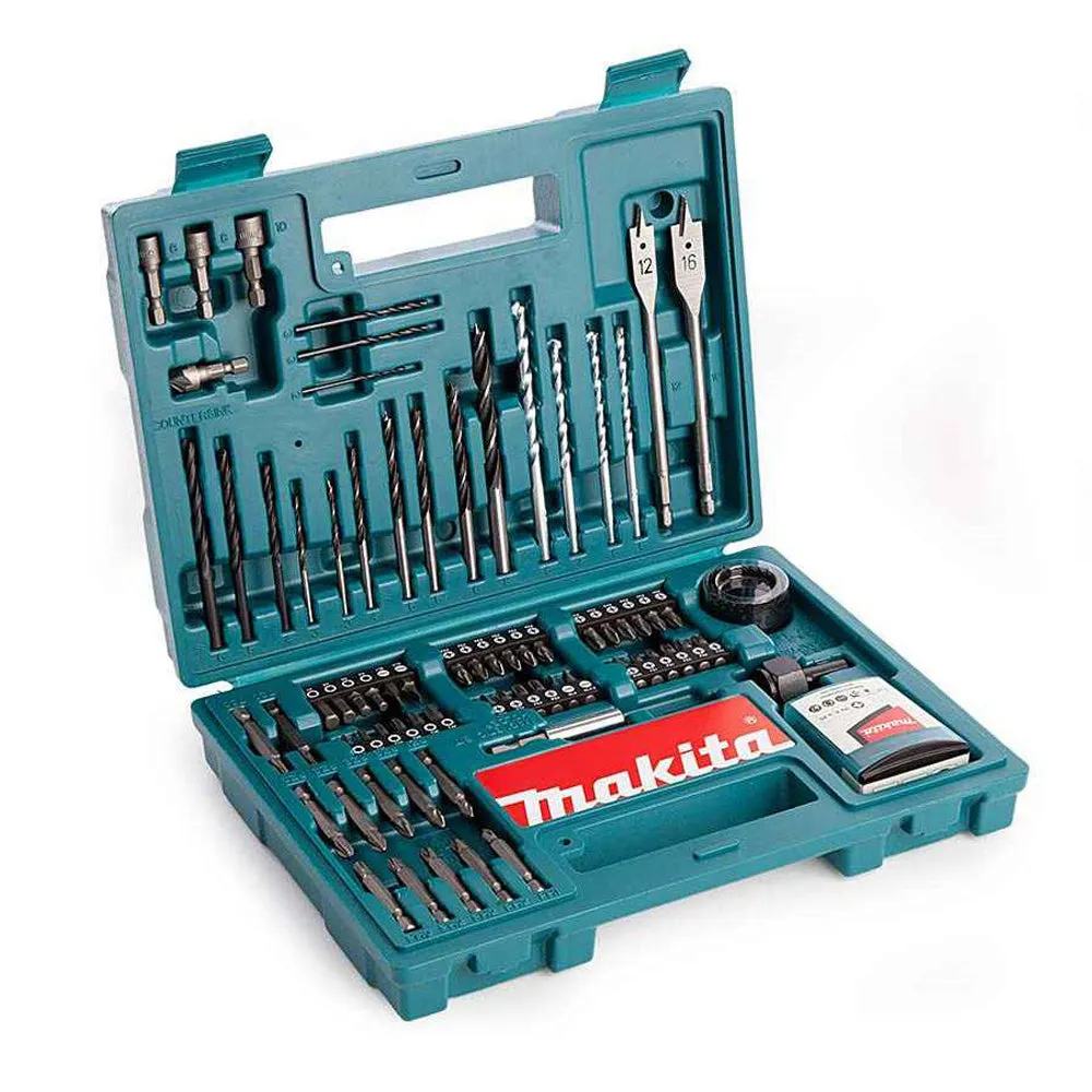 Makita 18V 6 Piece Combo Kit with 2 x 5.0Ah Battery Charger & Accessories Set T4TKIT-17234