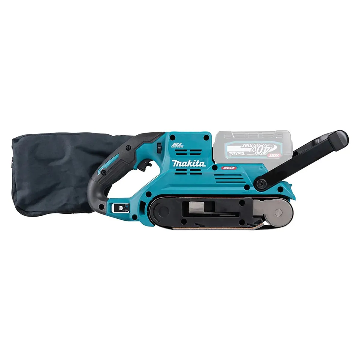Makita BS001GZ01 40Vmax XGT Brushless 76 x 533 mm Belt Sander With Case