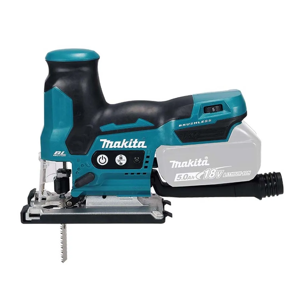 Makita DJV185Z 18V Brushless Jigsaw with 1 x 5.0Ah Battery
