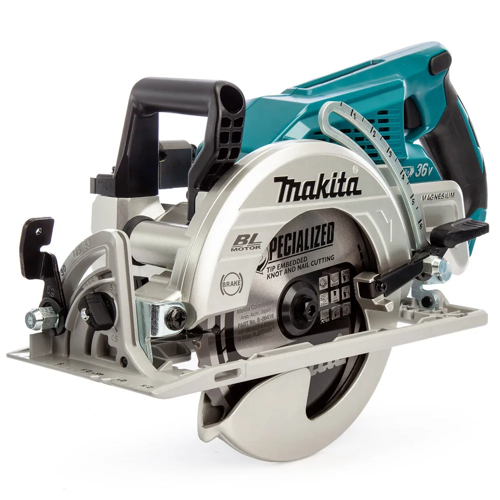 Makita DRS780Z 36V LXT Brushless 185mm Circular Saw Body Only