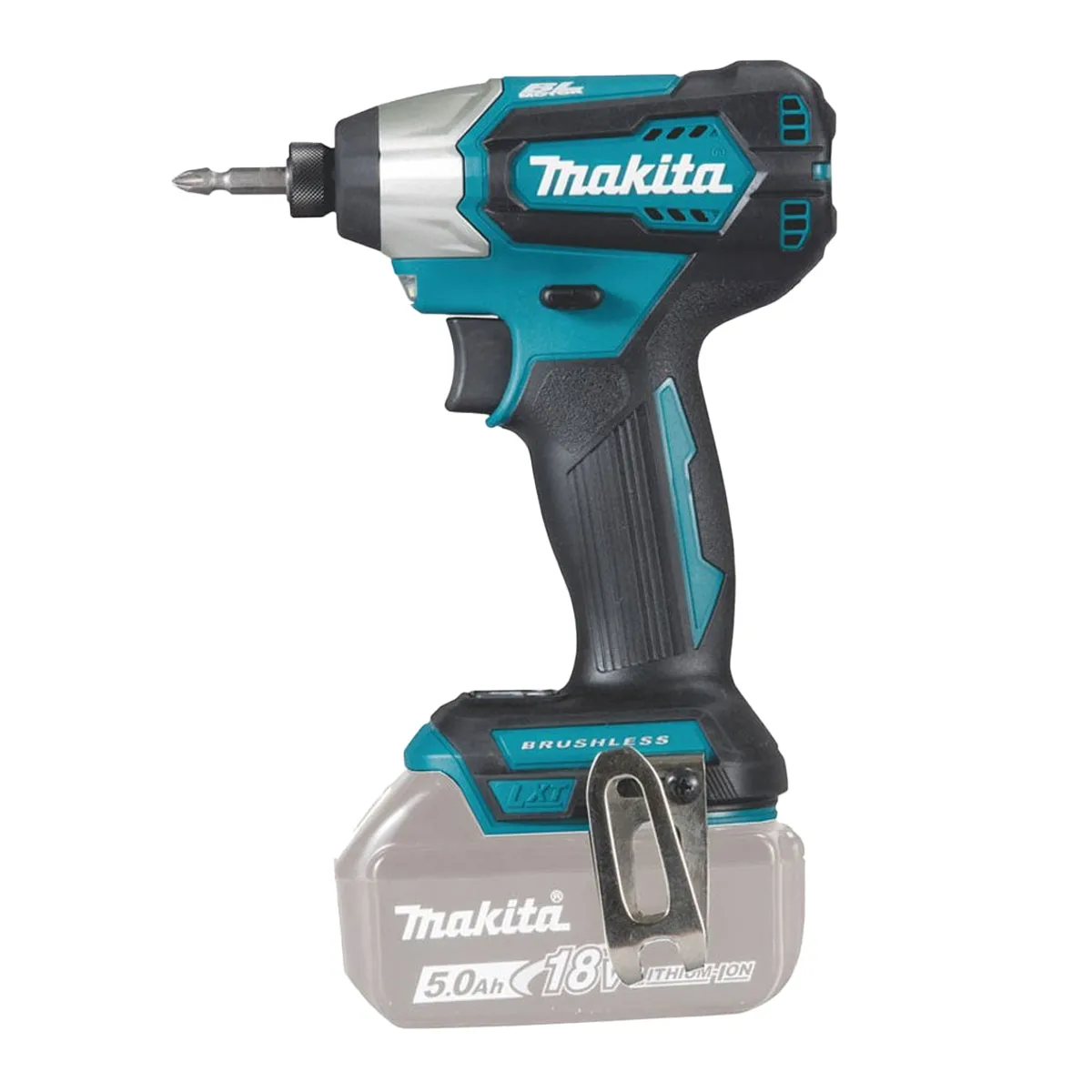 Makita DTD155Z 18V LXT Brushless Impact Driver with 1 x 5.0Ah Battery Charger & Bag