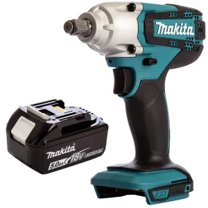 Makita DTW190Z 18V 1/2 Square Impact Wrench With 1 x 5.0Ah Battery