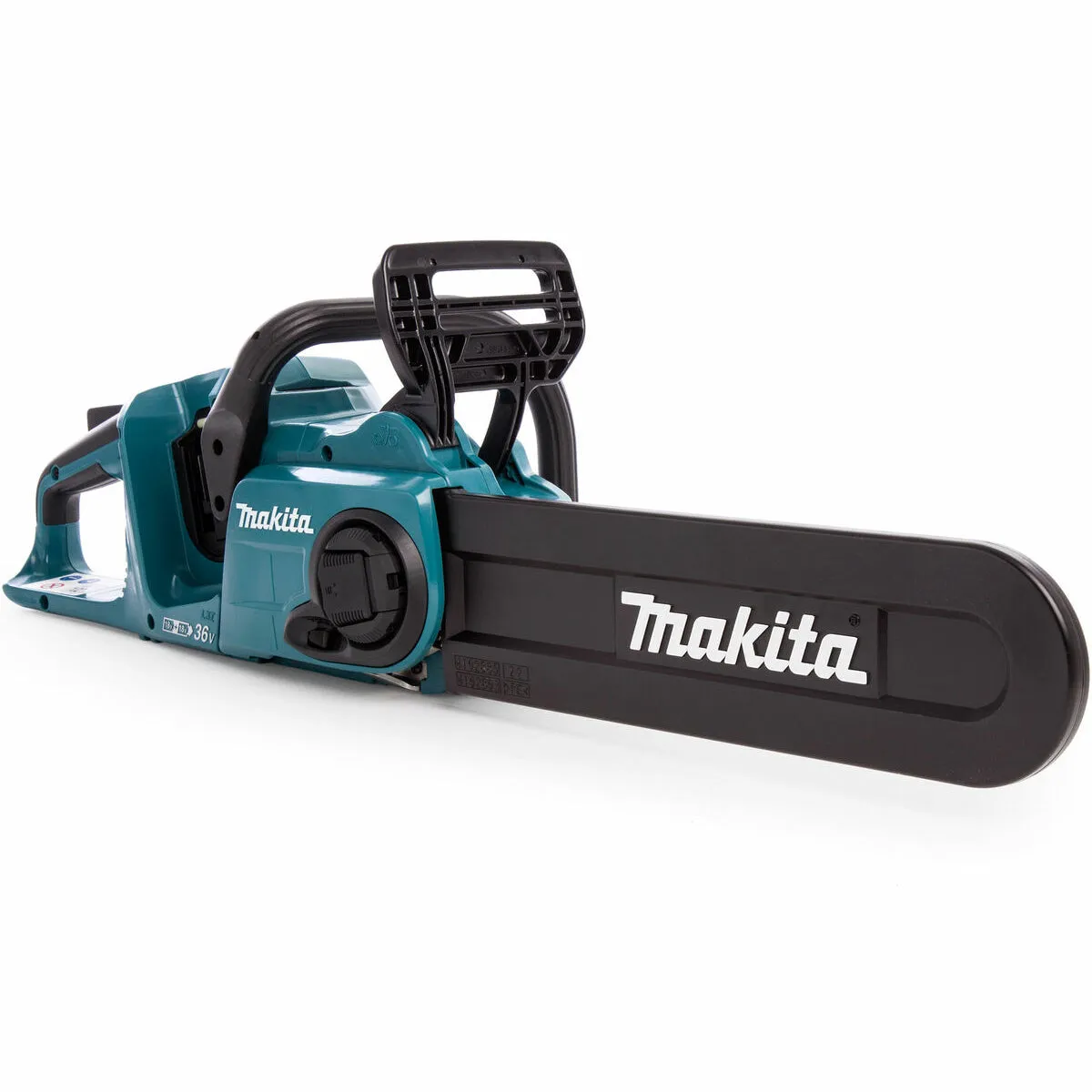 Makita DUC353Z 36V Brushless 350mm Chainsaw With 2 x 5.0Ah Battery & Charger