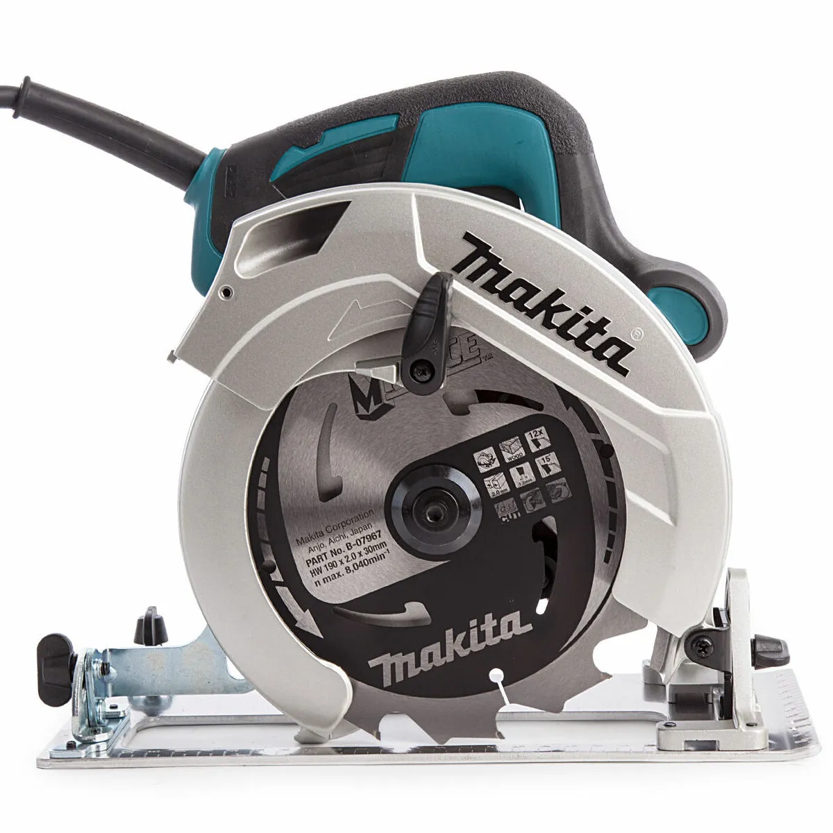 Makita HS7611J/1 190mm Circular Saw In Makpac Case 110V