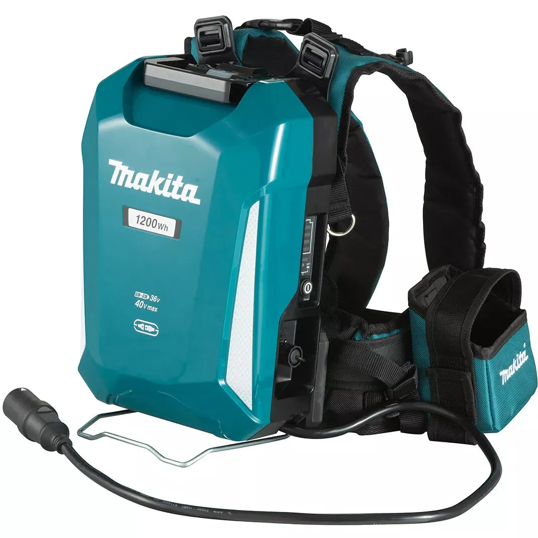 Makita LM001CX3 36V Brushless Lawn Mower With Portable 33.5Ah Back Pack Battery ( LM001CZ   PDC1200A02 )